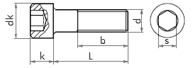 DIN 912 Винт